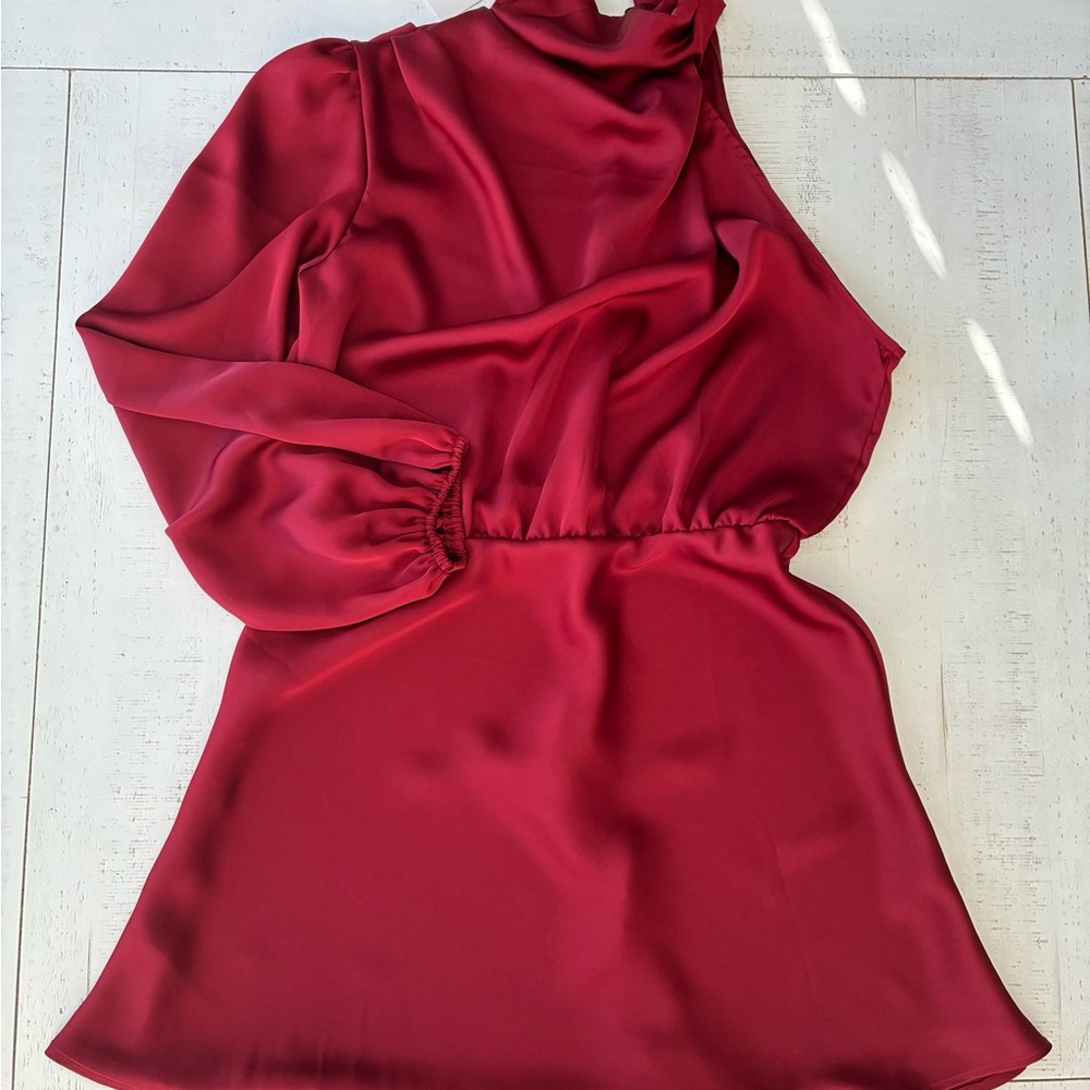 Elegant Red Women's Dress